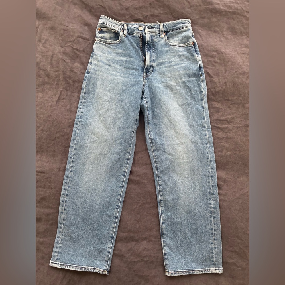 Buck Mason Light Blue Straight Leg Jeans